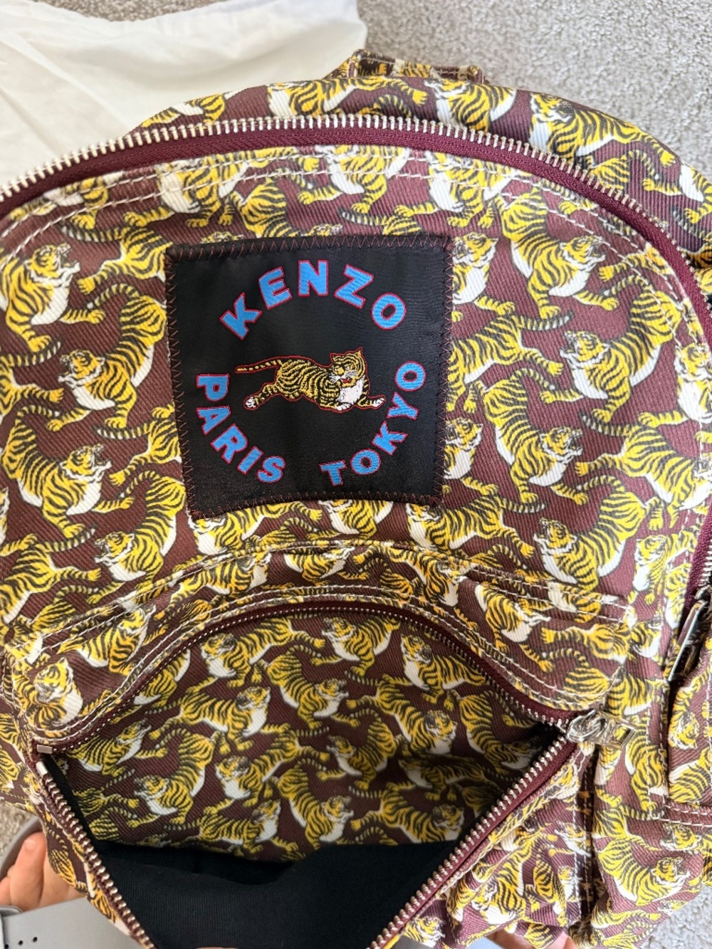 Kenzo "K-Tiger" all-over print backpack